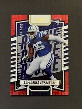 2023 Absolute Adetomiwa Adebawore RC RED SQUARES 233/499 Indianapolis Colts #194