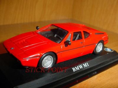 ミニカー 1/43 BMW M1 collector's model. BMW RARE VINTAGE M1 Procar red white blue 1/43 model car