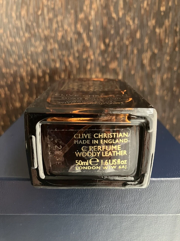 CLIVE CHRISTIAN C CUERO AMADERADO para HOMBRE 50 ml/1,6 fl oz Perfume Spray NUEVO SIN CAJA Foto 3 de 4