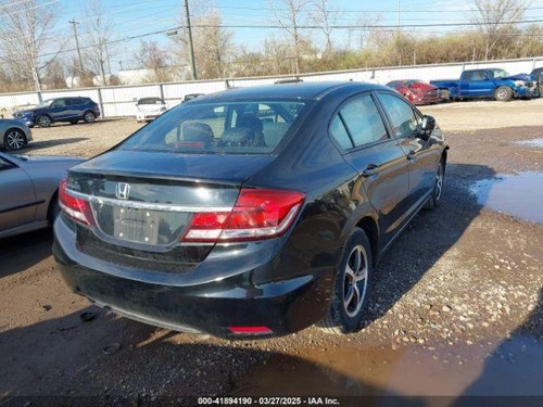 2015 Honda Civic Front Right Door Interior Trim Panel Black Used 113K Miles - Picture 5 of 20