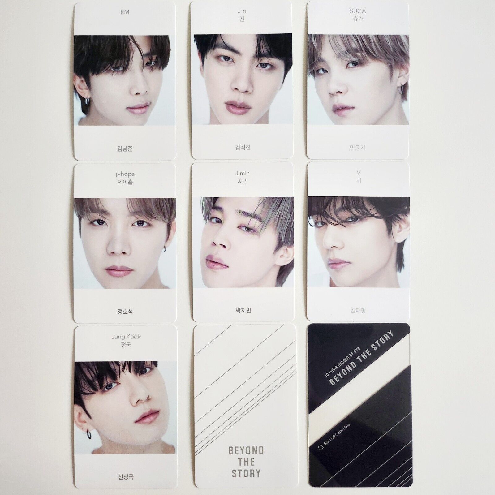 BTS BEYOND THE STORY Official Photocard / Glass cup