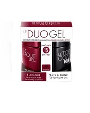 Bourjois Duo Nail Polish -  Red Cherry D'Amour & Clear Le Top Coat
