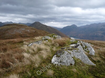 Photo 6x4 Tom Meadhoin summit ridge Ballachulish Even a cloudy November d c2011