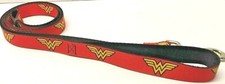 Buckle Down WONDER WOMAN LOGO 1" Wide 6 Foot Long Dog Leash