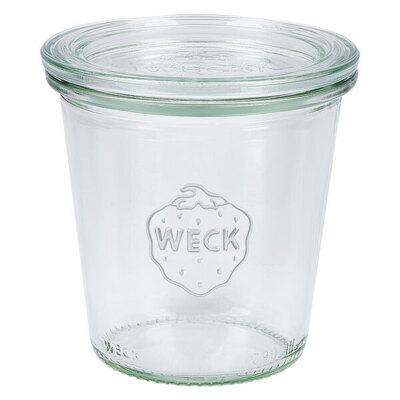 6 Stück Weckglas hoch + Deckel Einkochglas 290 ml Weck Sturzglas Sturzform