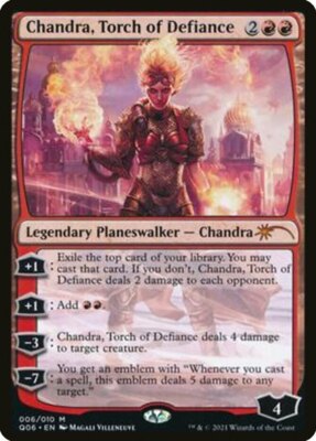 1x Chandra, Torch of Defiance (006) NM-Mint, English Unique & Misc Promos MTG Ma