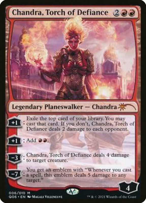 1x Chandra, Torch of Defiance (006) NM-Mint, English Unique & Misc Promos MTG Ma