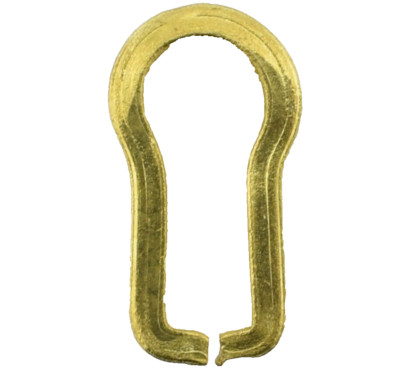 1x Harrison Beacon Brass Furniture Thread Escutcheon England Keyhole ...