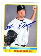 John Danks autographed Baseball Card 2009 O-Pee-Chee baseball card #389