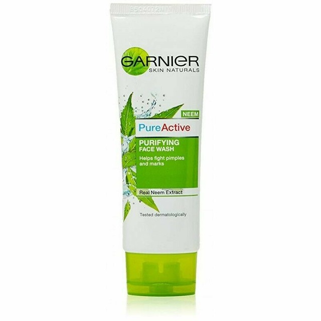 garnier pure active neem face wash