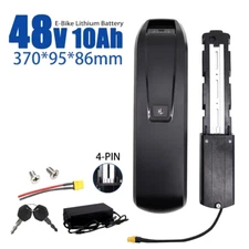 48V 10Ah Ebike Lithium Battery with Charge for Electric Bike Motors 1000W-100W