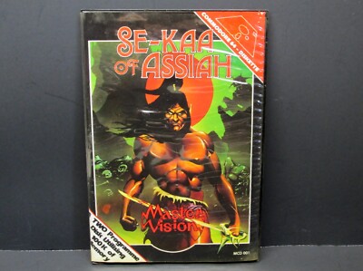 Se-Kaa of Assiah, Commodore 64, Disk, Mastertronic 1984, Never Used