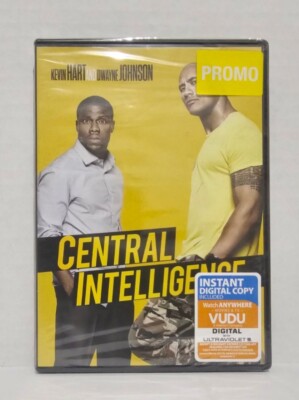 Central Intelligence Sealed DVD Dwane  The Rock Johnson Kevin Hart Amy Ryan New