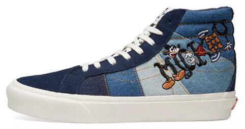 RARE Vans Vault x Disney OG Sk8 Hi LX Mickey 90th Anniversary