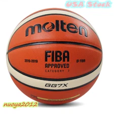 USA Molten Basketball Official #7 PU Leather Outdoor Indoor Match Training GG7X