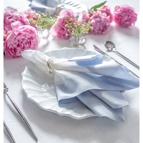 Solino Home Linen Dinner Napkins 20" x 20" for Fall Decor, Contempo, Set of 4 - Picture 41 of 92