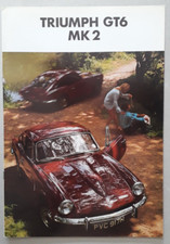 Triumph GT6 Mark 2 Brochure c.1969