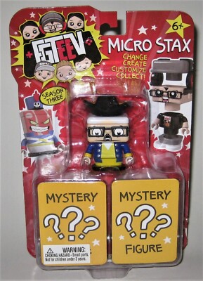 FGTEEV MICRO STAX COL. / COLONEL CORN Season 3 NEW You choose Mystery Figures