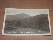 MOUNT LIBERTY NH - 1915-1930 ERA REAL PHOTO POSTCARD - RPPC