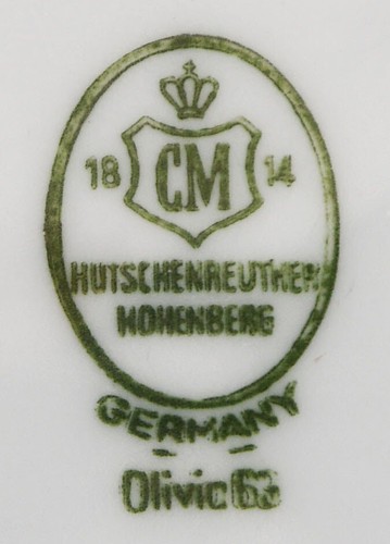 Ciotola per verdure Hutschenreuther Hohenberg Olivia Gold design e bordo (8 1/2") - Foto 5 di 5
