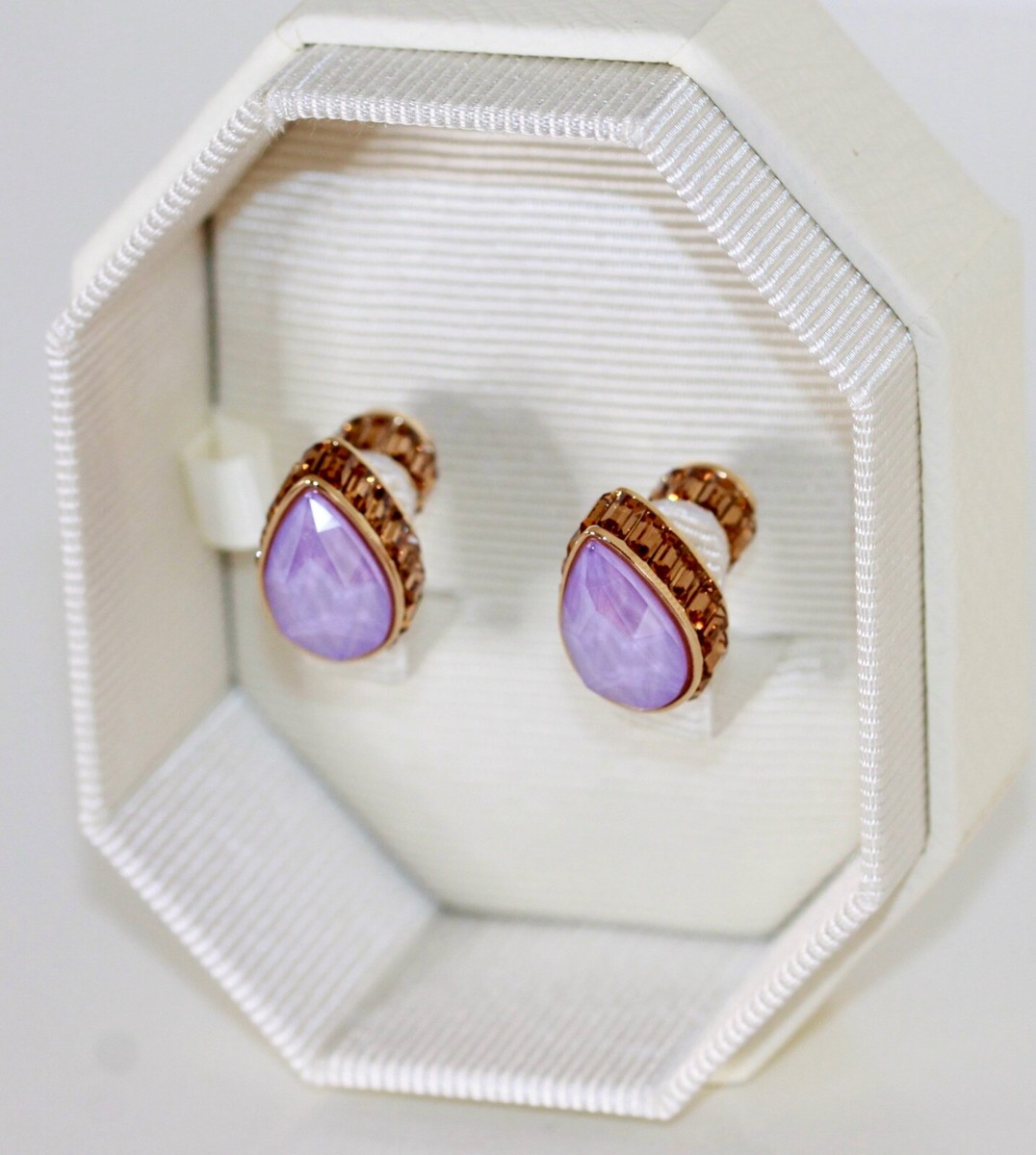 特価【Swarovski】Orbita オービタ スタッド ピアス 両面 2WAY Swarovski Orbita Ear Studs Drop Cut, Multicolored, Gold