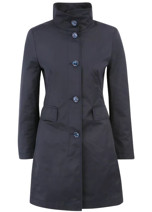 Gil Bret Kurzmantel Dunkelblau Bret Mantel Wollmantel Dufflecoat