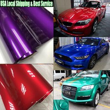 Car Glossy Candy Metallic Gloss Vinyl Film For Whole Vehicle Wrap Sticker Sheet Car Glossy Candy Metallic Gloss Vinyl Film For Whole Vehicle Wrap Sticker Sheet