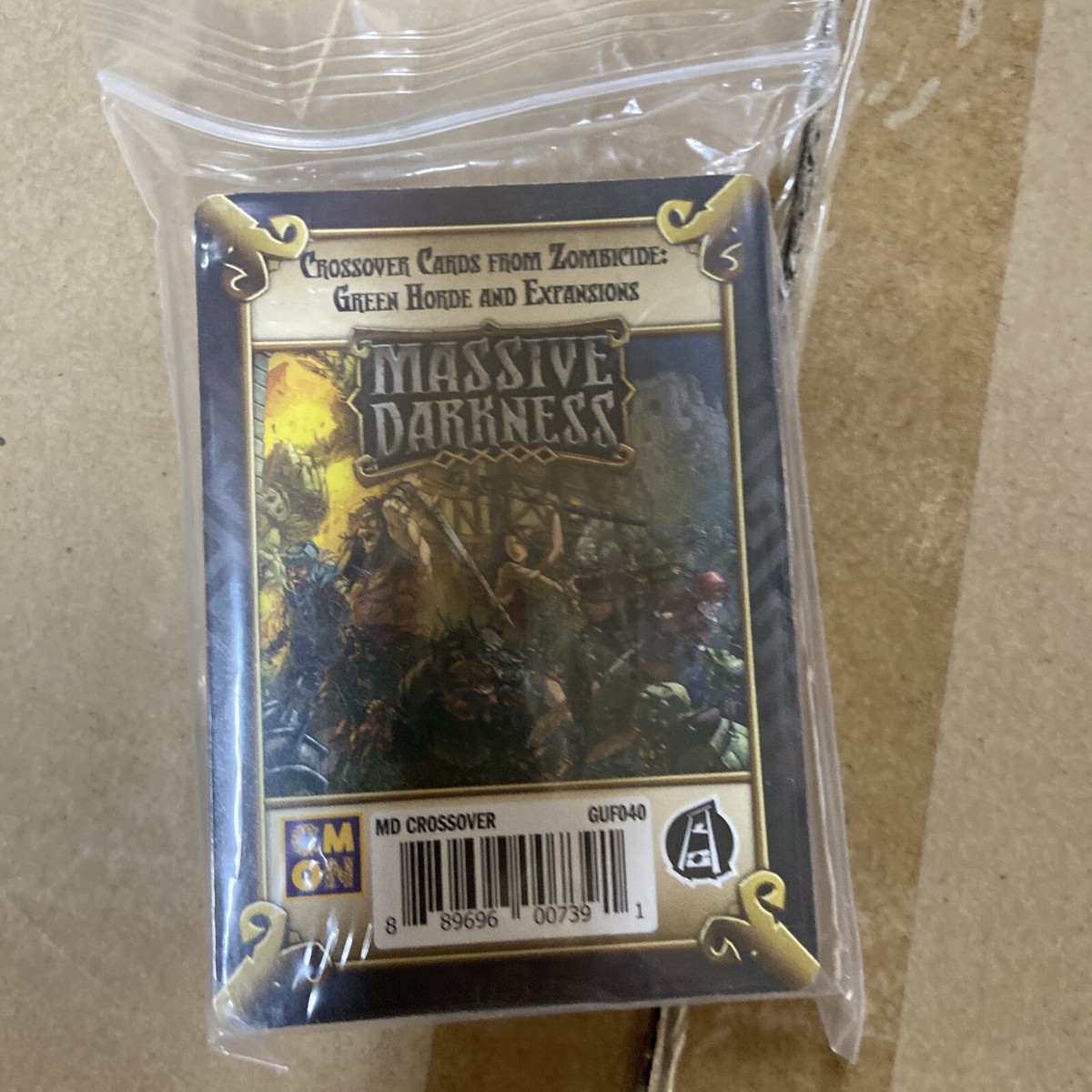 CMON Zombicide Green Horde: Massive Darkness Crossover – Erweiterung Mit 64 Karten Für 1–6 Spieler