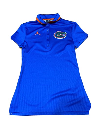 Womens Jordan Florida Gators Football Polo XS Blue | eBay