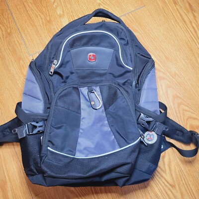 SWISSGEAR  TSA Friendly Scansmart Laptop Backpack Black/Gray 17 Inch EUC