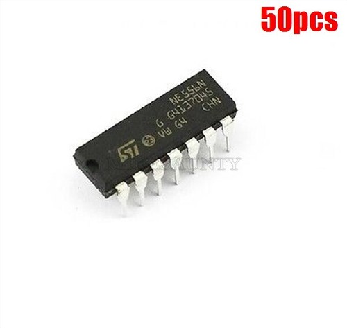 NE556N LM556N NE556 TEMPORIZADOR DOBLE ASTABLE Y MONOASTABLE