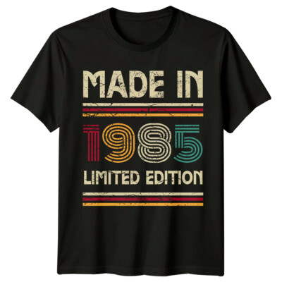 Made In 1985 Herren T-Shirt 41. Geburtstag Geschenk Vintage einundvierzig Jahre alt -d