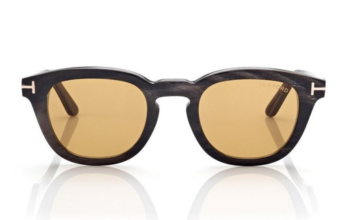 $1,740 TOM FORD Private Collection Soft Round Horn Sunglasses TF1045-P Italy