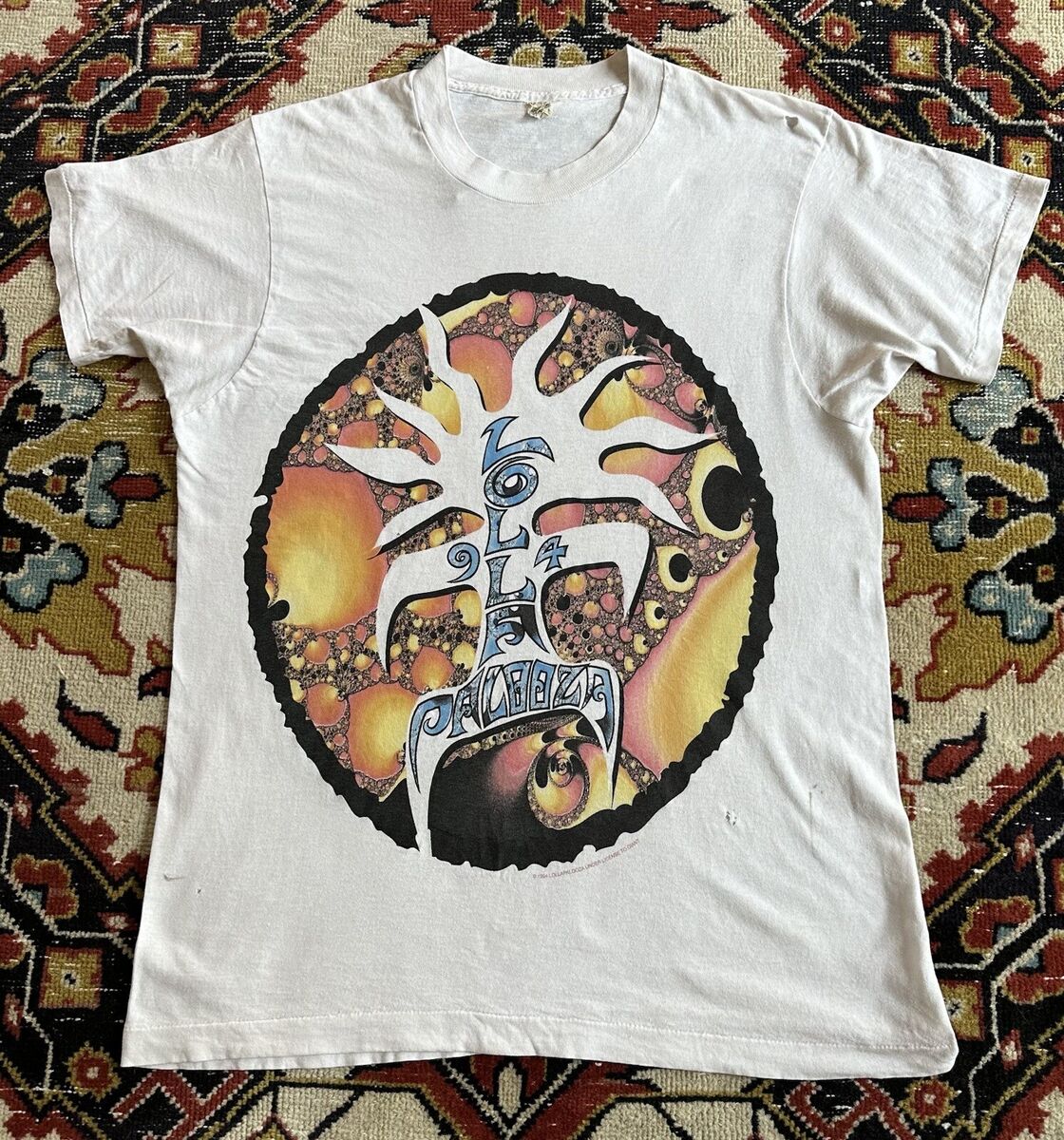 Vtg 1994 Lollapalooza Tour shirt 90s grunge L tag XL Beastie Vtg 1994 Lollapalooza Tour shirt 90s grunge L tag XL Beastie