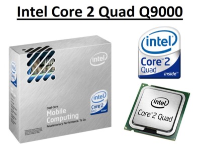Intel Core 2 Quad Q9000 SLGEJ Quad Core Prozessor 2,0 GHz, Sockel P, 45 W CPU