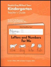 Kindergarten Teacher's Guide Handwriting Without Tears - Paperback - GOOD