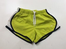 Nike Dri Fit Girl  s Tempo Athletic Running Shorts Lined Mustard Size Small