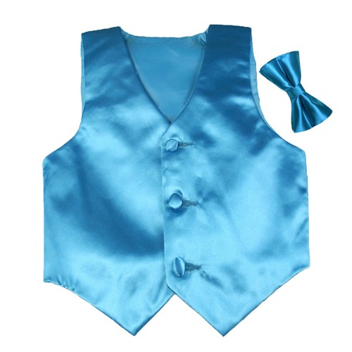 6 piezas Pantalones Cortos Grises Niño Bebé Niño Pequeño Ropa Formal + Chaleco Satén Traje con Corbata - Imagen 43 de 48