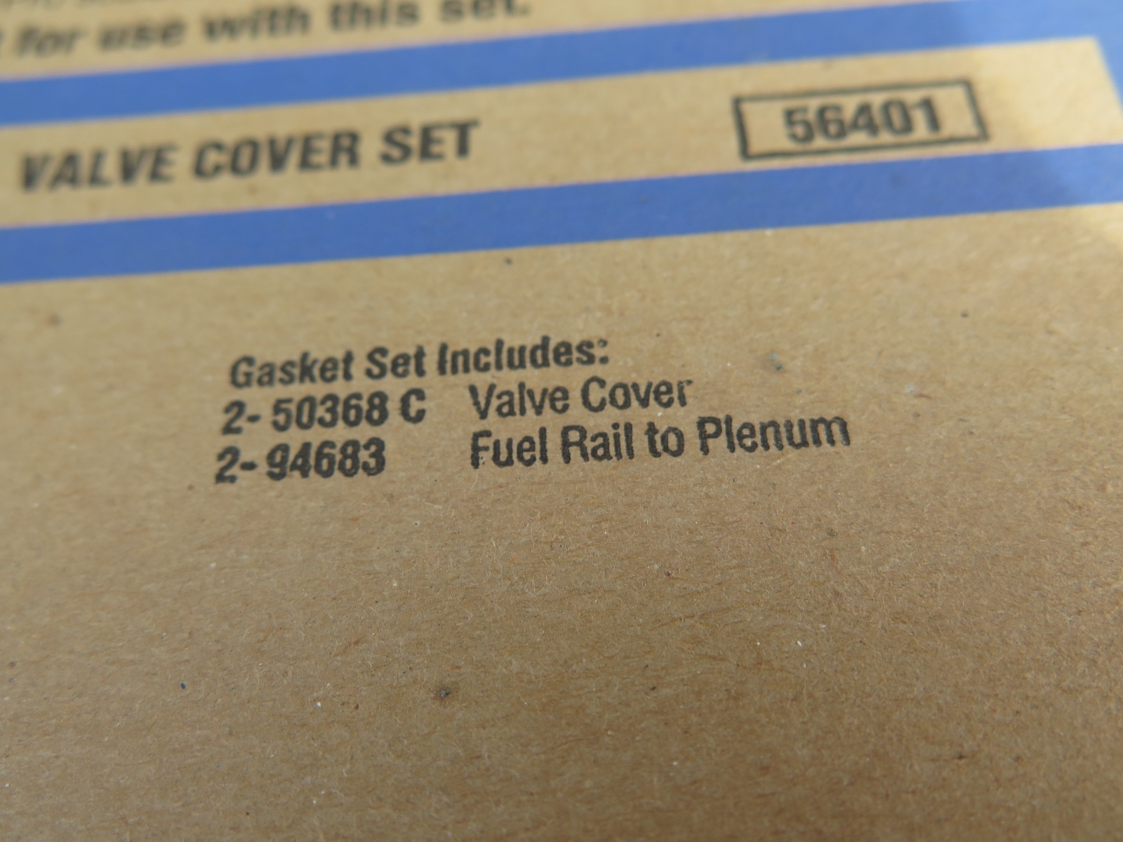 Engine Valve Cover Gasket Set FelPro VS 50368 C NOS (36B) eBay