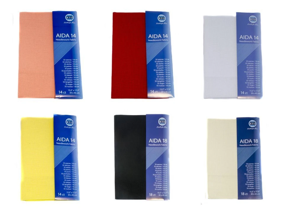 Aida Cross Stitch Fabric Packs - Image 1 of 1