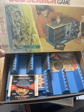 Vintage 1973 SUB SEARCH 3 Level Strategy Game Milton Bradley COMPLETE Rare Board