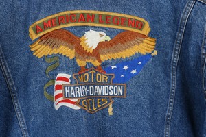 jaqueta harley davidson jeans