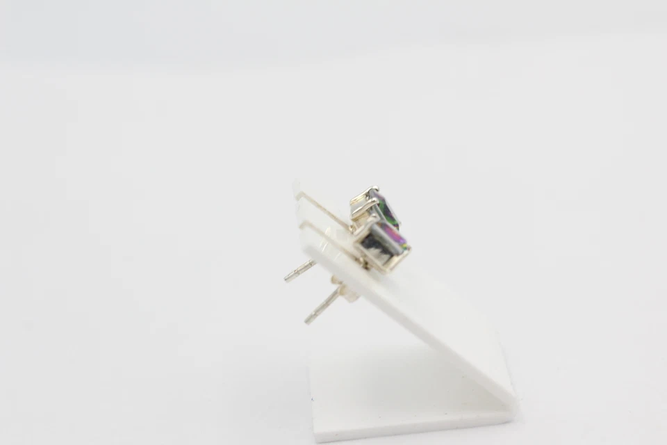 Orecchini Mystik Topazio 2,0 Carati In Argento 925 Gioielli Unisex - Immagine 4 di 4