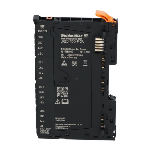 Módulo de E/S remoto Weidmuller 1315230000 UR20-4DO-P-2A 4 CANALES nuevo NFP - Imagen 8 de 9