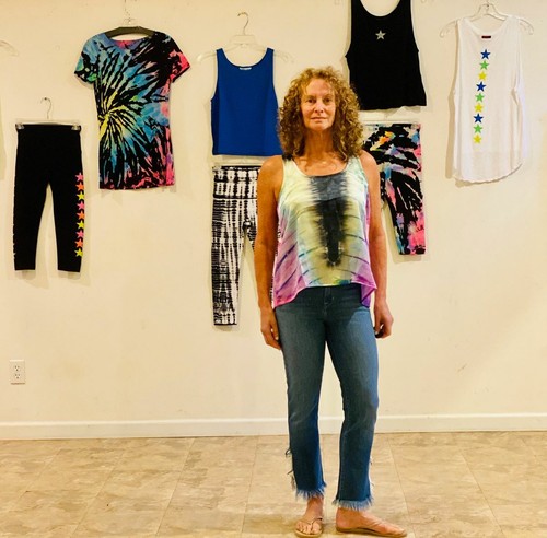 Hard Tail Swing Tank Electric Tie dye - Picture 3 of 9