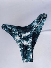 Multicolored Zaful Bathing Suit Bottom Small Z11 