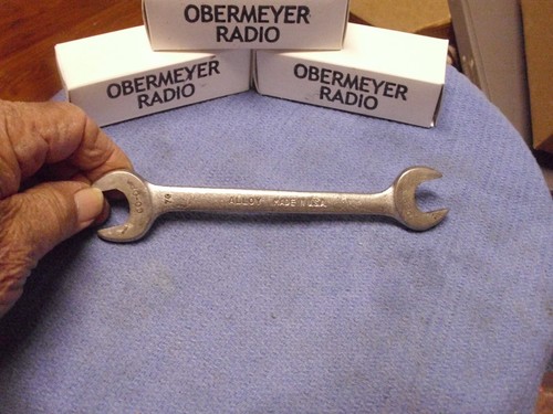 Vintage CO-OP by Vlchek W1820 Comb. Open End Wrench 9/16" x 5/8" Made In USA! - Picture 2 of 9
