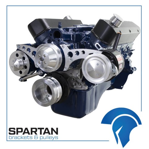 Small Block Ford 289 302 Serpentine Conversion Kit SBF Ford Power Steering Pump - Bild 1 von 3