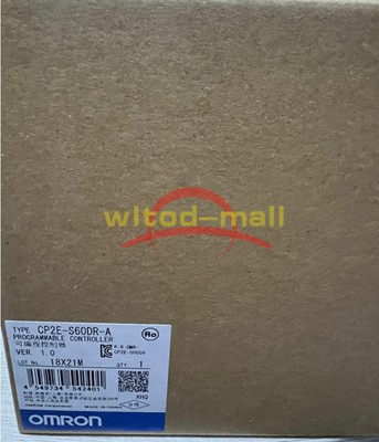 ONE NEW OMRON Programmable Controller CP2E-S60DR-A