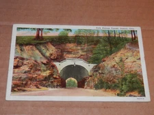 IRONTON OHIO - 1944 POSTCARD - PARK AVENUE TUNNEL